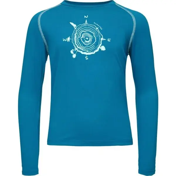 Klimatex SYRUS Dětské funkční triko, modrá, velikost