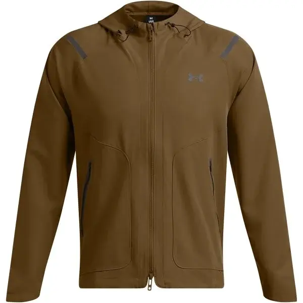 Under Armour UNSTOPPABLE JACKET Pánská bunda, hnědá, velikost L