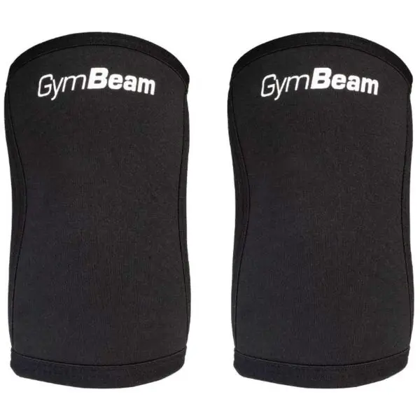 GymBeam CONQUER Neoprenová bandáž na loket, černá, velikost