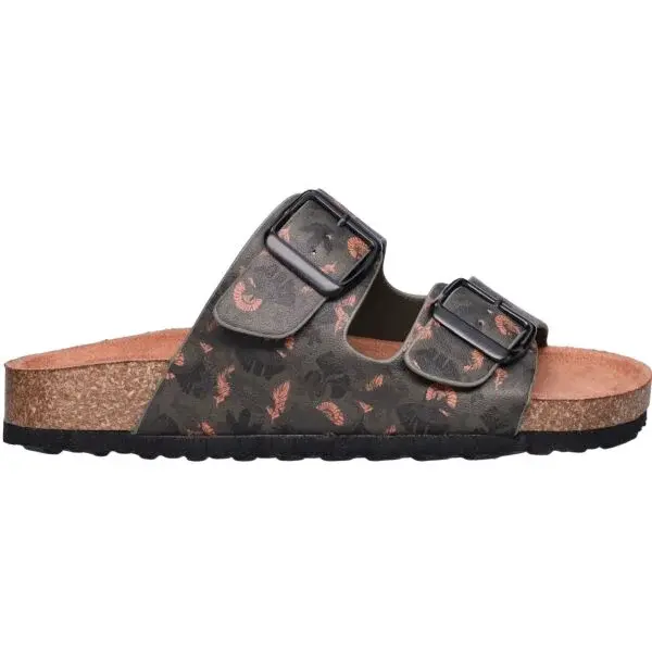 LOAP ERRA Dětské pantofle, khaki, velikost