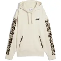 Puma ESSENTIALS GRAPHIC ANIMAL COMFORT HOODIE Dámská mikina, béžová, velikost
