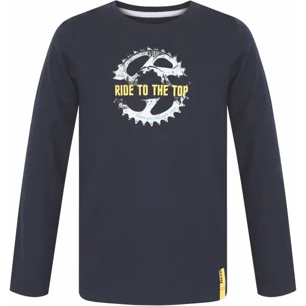 LOAP BILI Chlapecké triko, modrá, velikost 122-128