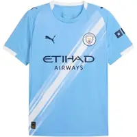 Puma MANCHESTER CITY FC HOME JERSEY REPLICA Pánský fotbalový dres, světle modrá, velikost