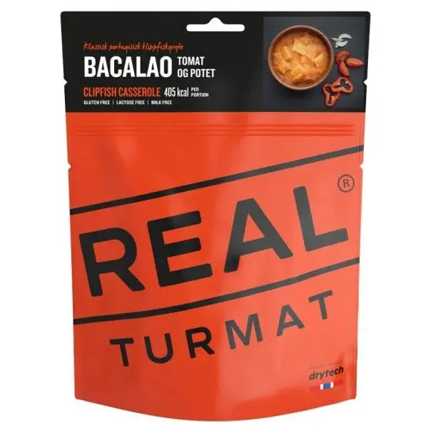 REAL TURMAT BACALAO 500G Cestovní a expediční strava, dummy, velikost