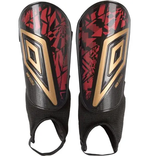 Umbro NEO SHIELD GUARD W/SOCK Pánské fotbalové chrániče, černá, velikost