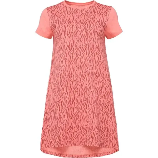 LOAP BARELA Dámské šaty, lososová, velikost