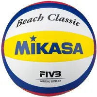 Mikasa BV552C Beachvolejbalový míč, modrá, velikost