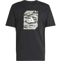 adidas CAMO TEE Pánské triko, černá, velikost XXL