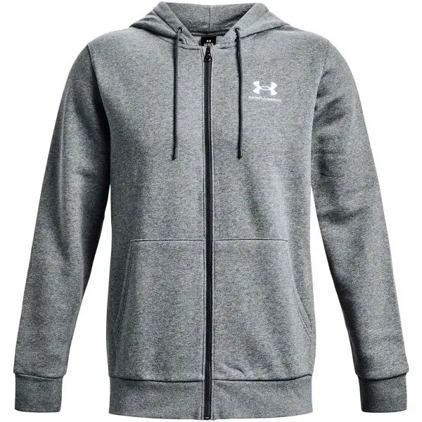 Under Armour ESSENTIAL Pánská mikina, šedá, velikost L