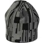 Finmark WINTER HAT Pánská zimní pletená čepice, šedá, velikost