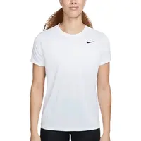 Nike DRI-FIT Dámské tréninkové tričko, bílá, velikost