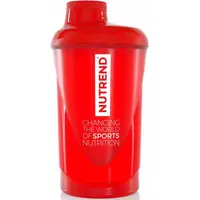 Nutrend ŠEJKR 600 ML Šejkr, červená, velikost 600 ML