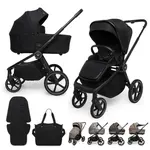 Muuvo Kočárek kombinovaný Five 2v1 Classic Black