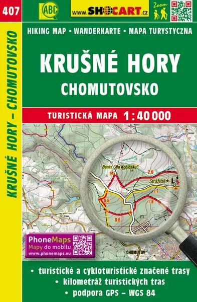 Krušné hory Chomutovsko 1:40 000