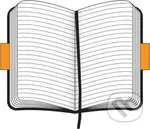 Moleskine - veľký klasický linajkový zápisník v mäkkej väzbe (čierny)