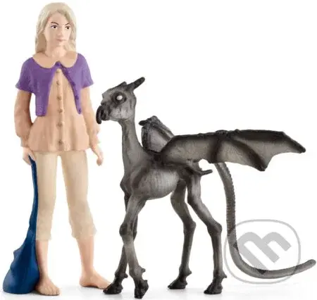 Harry Potter figúrka - Lenka Láskorádova a Testrál