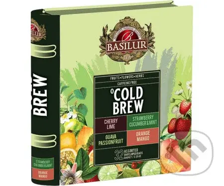 BASILUR Cold Brew Book Assorted plech 32x2g