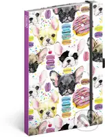 Notes Buldoci (linkovaný s gumičkou na uzavření)