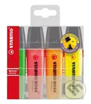 STABILO BOSS ORIGINAL 4 ks Púzdro