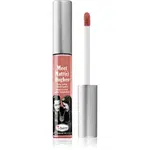 theBalm Meet Matt(e) Hughes Long Lasting Liquid Lipstick dlhotrvajúci tekutý rúž odtieň Patient 7.4 ml