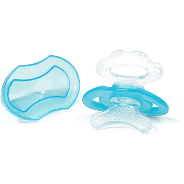 BabyOno Teether hryzadielko 3m+ Blue 1 ks