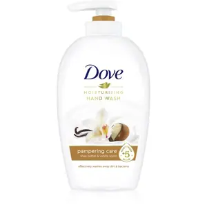 Dove Purely Pampering Shea Butter tekuté mydlo s pumpičkou bambucké maslo a vanilka 250 ml