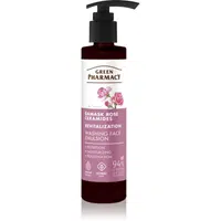 Green Pharmacy Damask Rose & Ceramides Face Emulsion čistiaca emulzia na tvár 150 ml