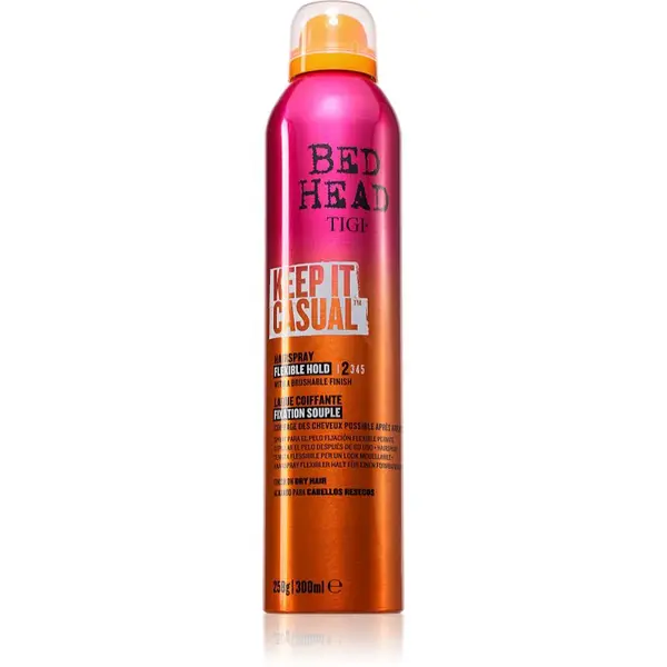 TIGI Bed Head Keep it casual lak na vlasy s ľahkou fixáciou 300 ml