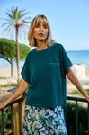 Marisse Women's T-Shirt L-Ts-4693 D.Green