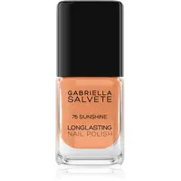 Gabriella Salvete Longlasting Enamel dlhotrvajúci lak na nechty s vysokým leskom odtieň 76 Sunshine 11 ml