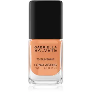 Gabriella Salvete Longlasting Enamel dlhotrvajúci lak na nechty s vysokým leskom odtieň 76 Sunshine 11 ml