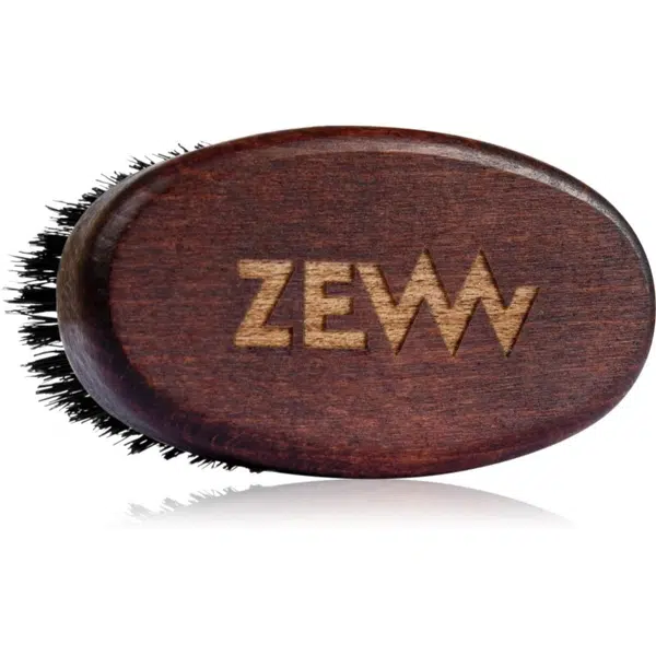 Zew For Men Beard Brush compact kefa na fúzy so štetinami z diviaka 1 ks