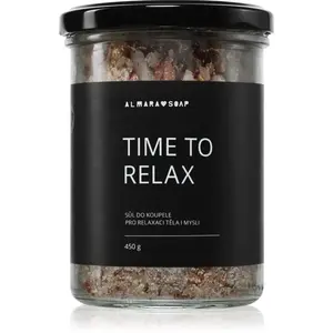 Almara Soap Bath Salt relaxačná soľ do kúpeľa s vôňou Time To Relax 450 g