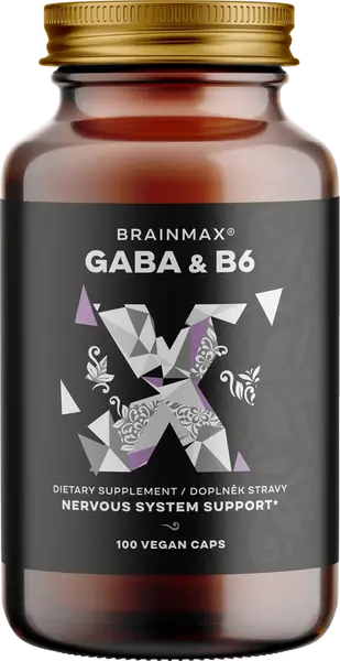 BRAINMAX GABA & B6 100 kapsúl