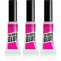 NYX Professional Makeup The Brow Glue gél na obočie 3x5 g