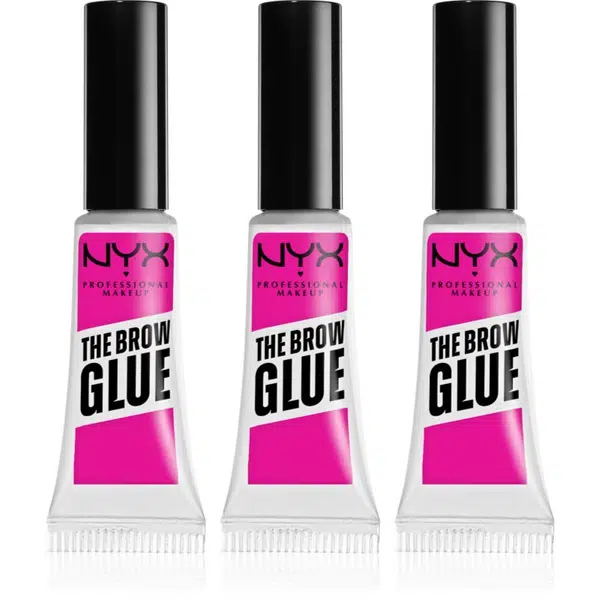 NYX Professional Makeup The Brow Glue gél na obočie 3x5 g