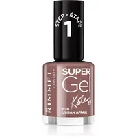Rimmel Super Gel By Kate gélový lak na nechty bez použitia UV/LED lampy odtieň 020 Urban Affair 12 ml