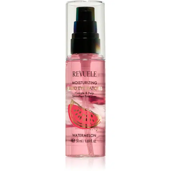 Revuele Moisturizing Watermelon Liquid Eye Patches hydratačný očný gél 50 ml