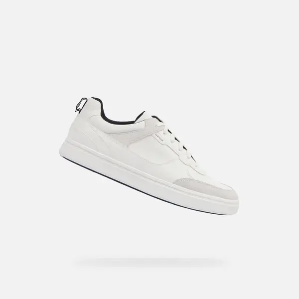 White Men's Geox Baltmoore Sneakers - Mens