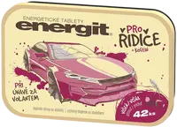 ENERGIT Pre vodičov s príchuťou višňa 42 tabliet