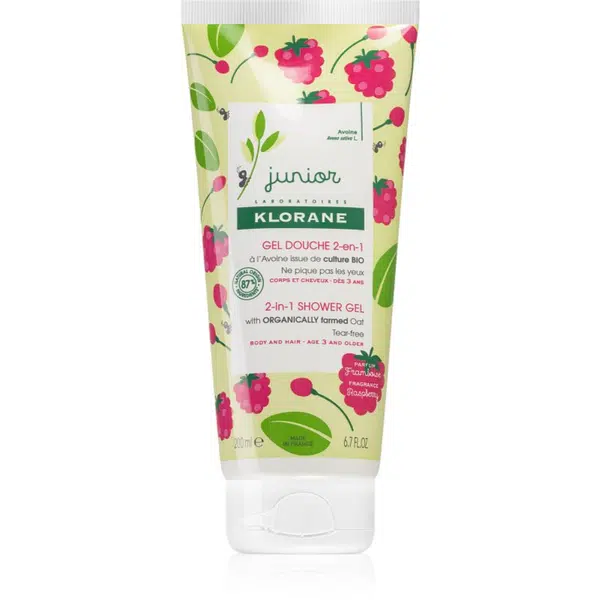 Klorane Junior šampón a sprchový gél 2 v 1 200 ml