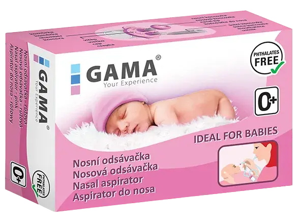 GAMA Nosová odsávačka ružová, 1 x 1 ks