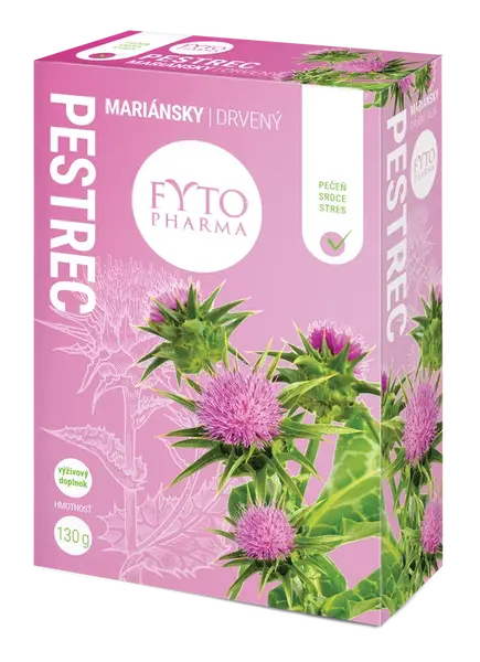 FYTOPHARMA Pestrec mariánsky drvený plod sypaný 130 g
