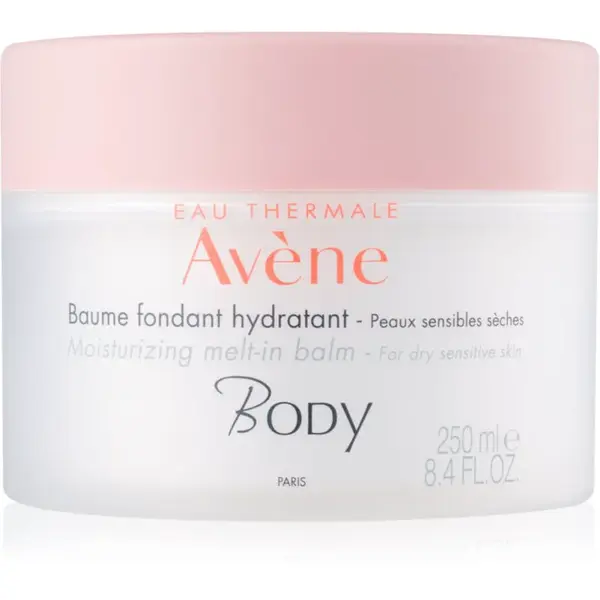 Avène Body Moisturizing Melt-in Balm hydratačný telový balzam pre suchú a citlivú pokožku 250 ml