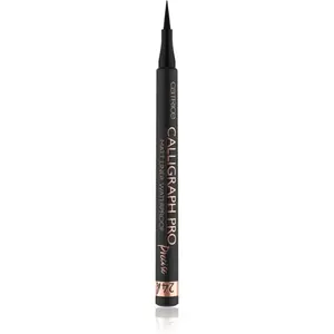 Catrice Calligraph Pro Precise 24h Matt vodeodolné očné linky v pere odtieň 010 Intense Black Waterproof 1,2 ml