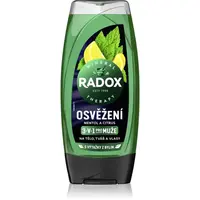 Radox Men Osvieženie sprchový gél na tvár, telo a vlasy 225 ml