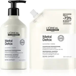 L’Oréal Professionnel Serie Expert Metal Detox výhodné balenie pre poškodené vlasy