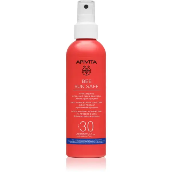 Apivita Bee Sun Safe Hydra Melting Ultra-Light Spray SPF30 ochranné opaľovacie mlieko v spreji SPF 30 200 ml