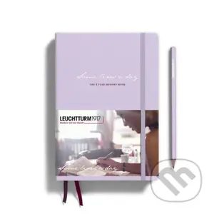 Leuchtturm1917 Zápisník Some Lines A Day A5 Lilac