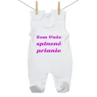 Boodyy Dupačky Splnené prianie Ružová 62 (2-4 mesiace)